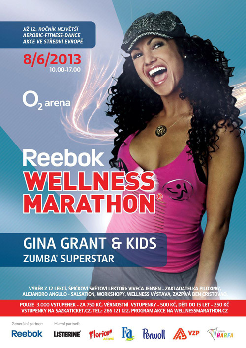 Reebok Wellness marathon plagát