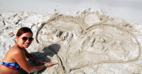 ZUmbáčka Lucka na Kube