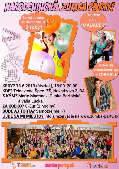 Narodeninova Zumba v Bratislave Ružinov