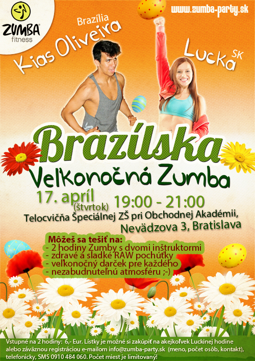 Zumba Veľká Noc v Bratislave